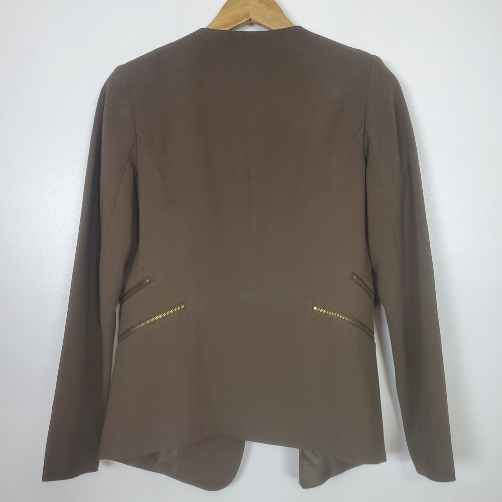 Jules & Leopold open front zipper blazer size small - Picture 2 of 4